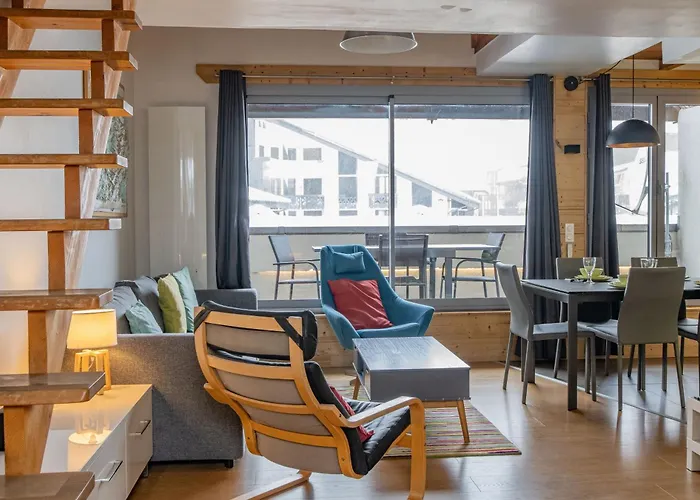 Apartment Genevrier - Spacious Balcony With Mont Blanc Views