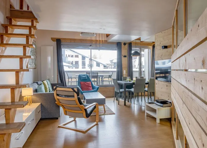 Apartment Genevrier - Spacious Balcony With Mont Blanc Views