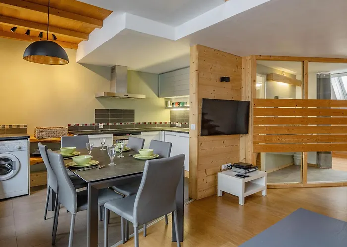 Apartment Genevrier - Spacious Balcony With Mont Blanc Views
